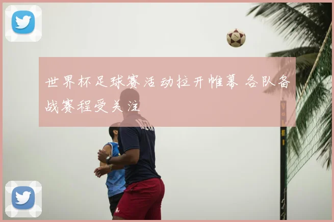 世界杯足球赛活动拉开帷幕 各队备战赛程受关注